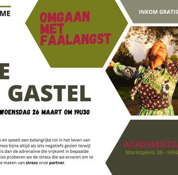 Lezing - Hoe omgaan met faalangst?
