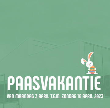 Paasvakantie - Geen les