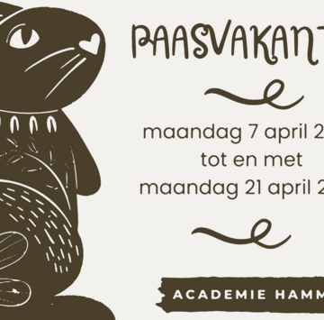 Paasvakantie - Geen les